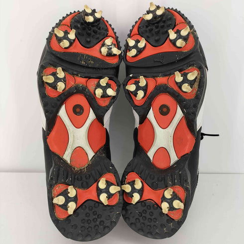 プーマ PUMA レザー アッパー ゴルフ シューズ スパイク Y2K メンズ JPN:25.5